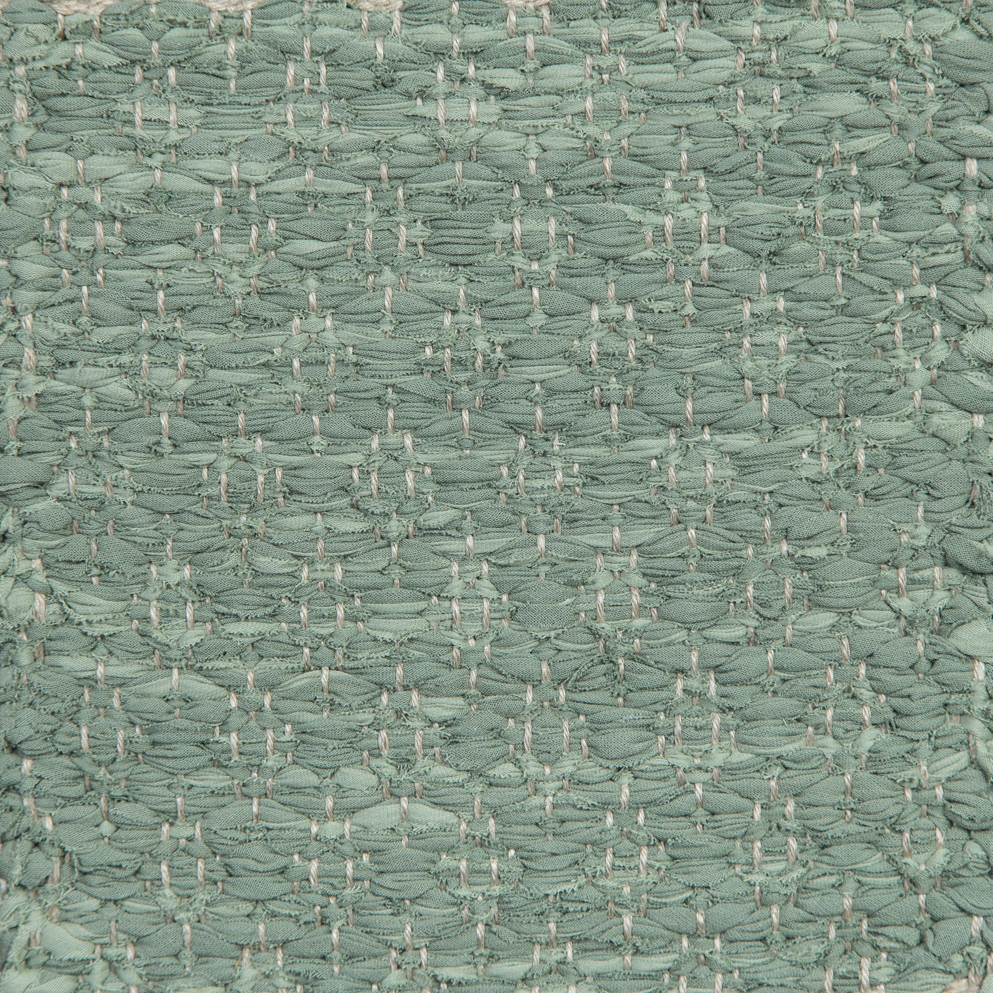 <p>Ukrainian Flower, green mix 471, 472 on the natural yarn</p>