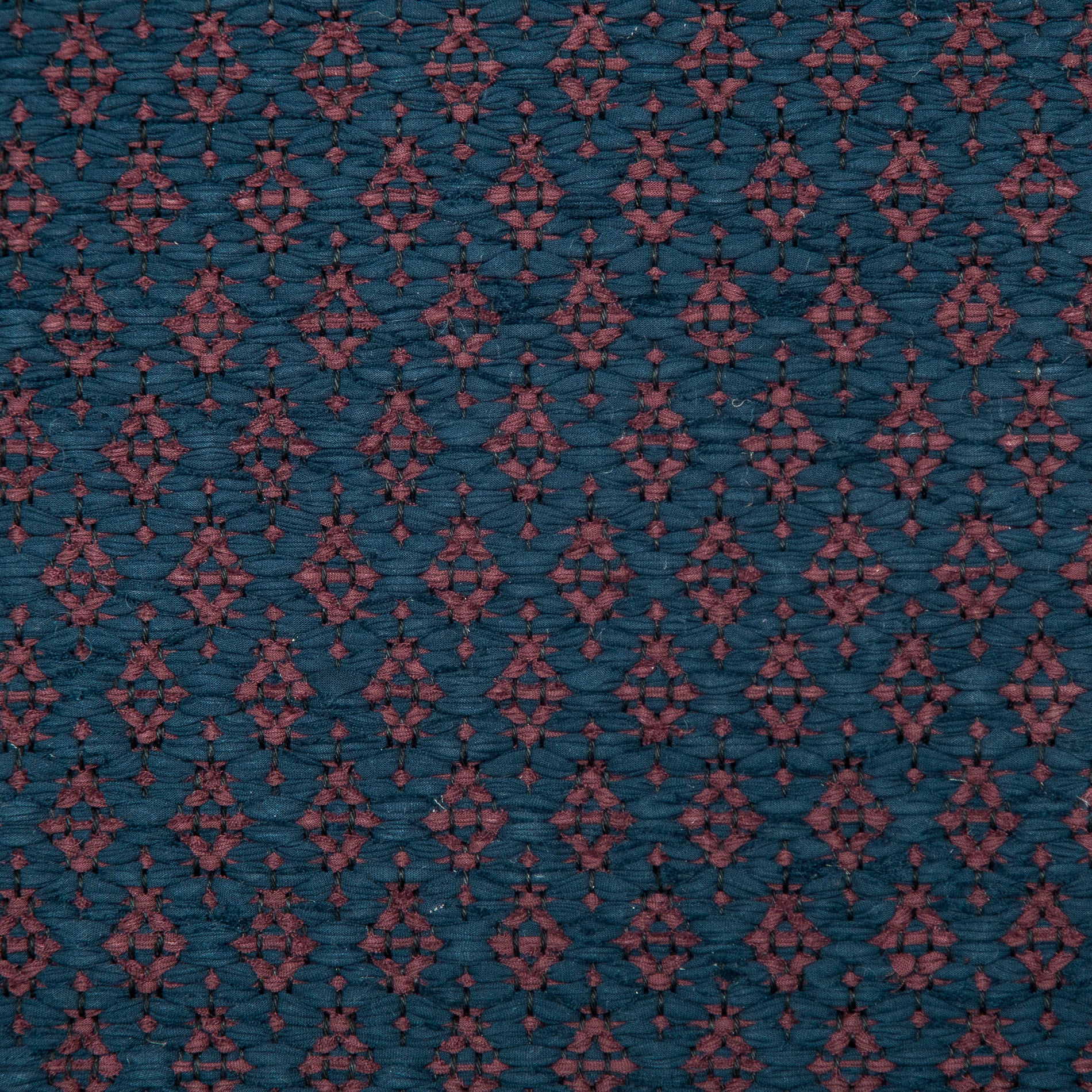 <p>Ukrainian Flower, main dark blue 170, inside wine 398 on the black yarn</p>