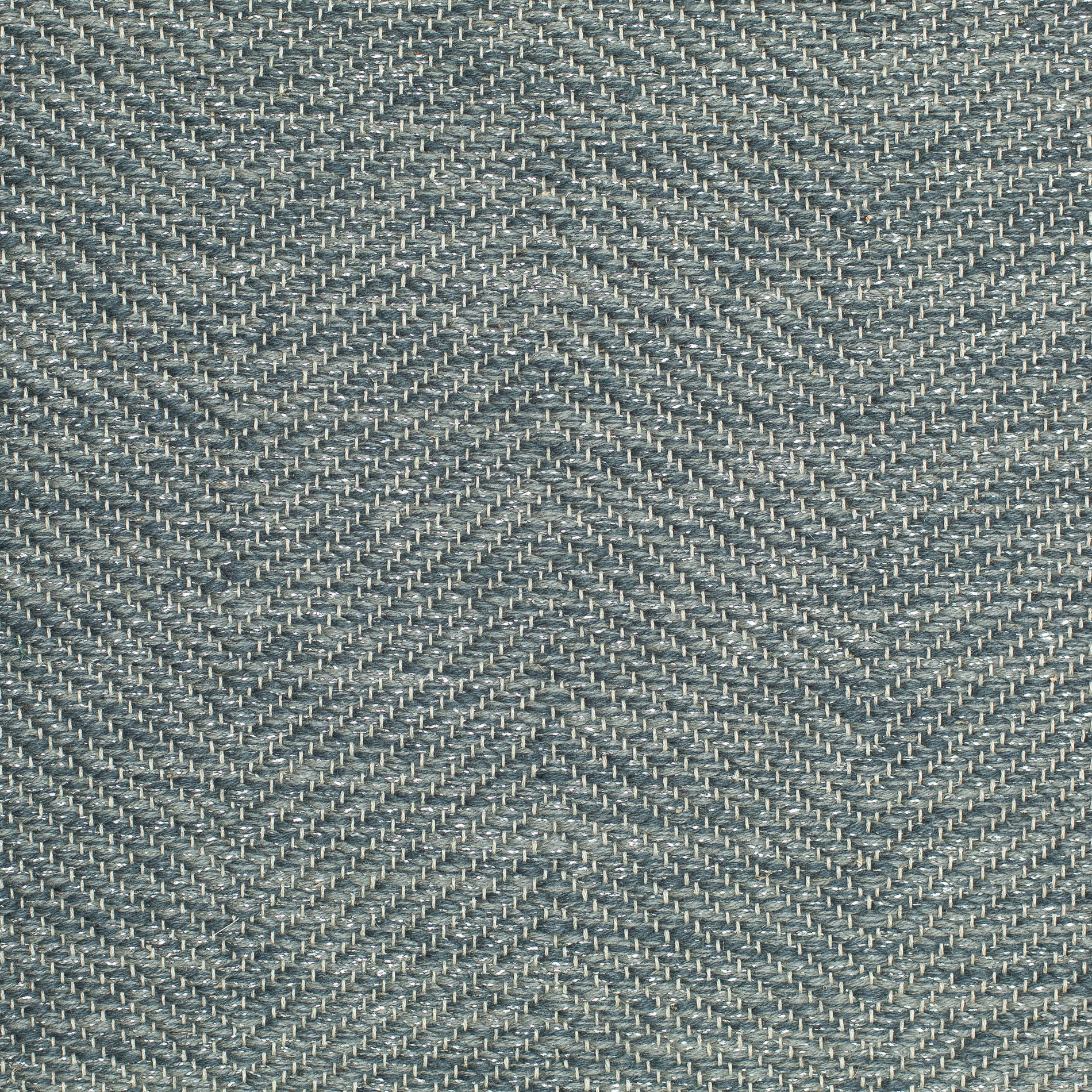 <p>Vertical Heringbone, grey mix 062, 262, 062 with silver metallic effects on the natural yarn</p>