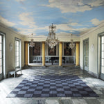 Chequered – Grey and Blue Grey