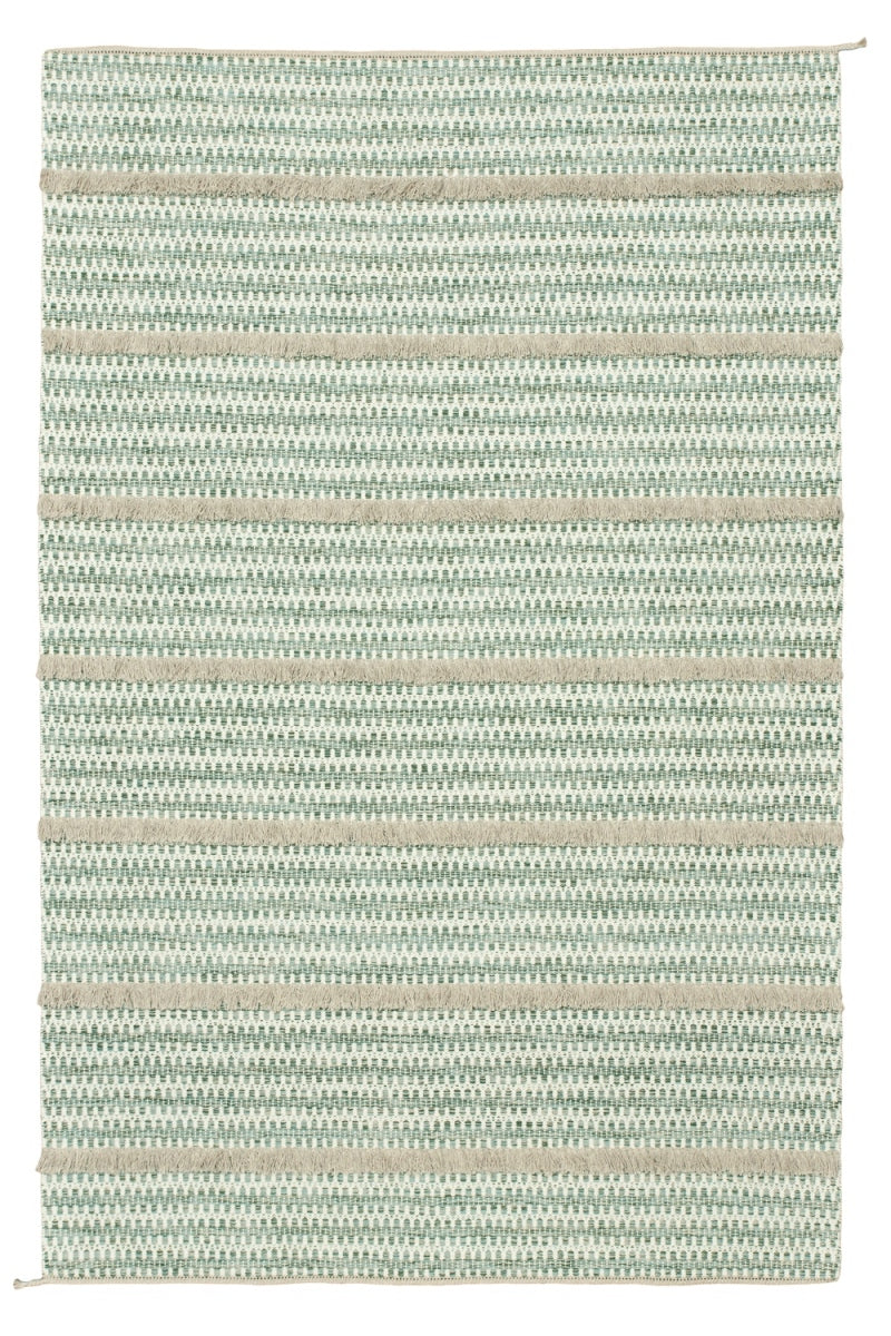 Folk Zig Zag Rya – Green