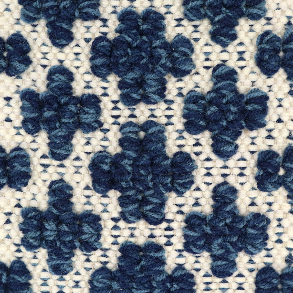 Mini Flower Bouclé – Blue