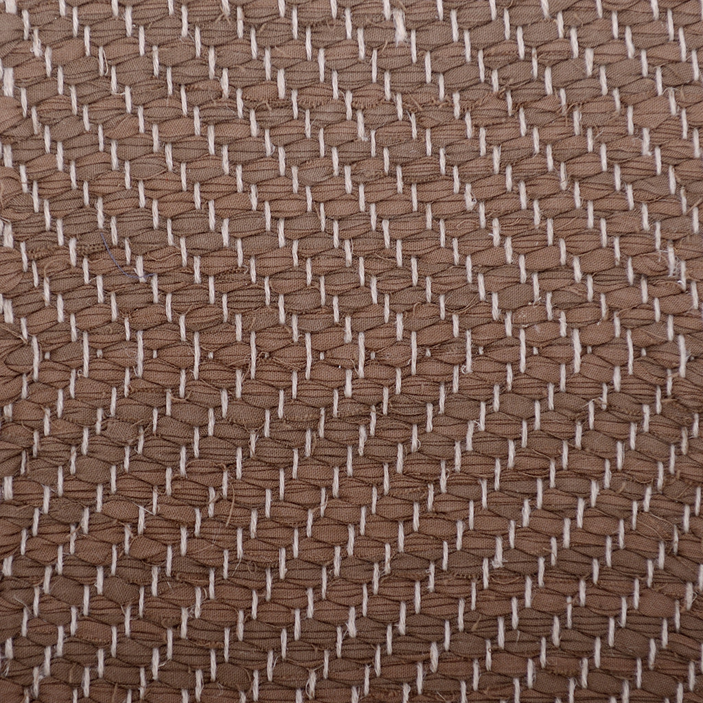 <p>Herringbone, brown mix 438, 438/1 on the natural yarn</p>