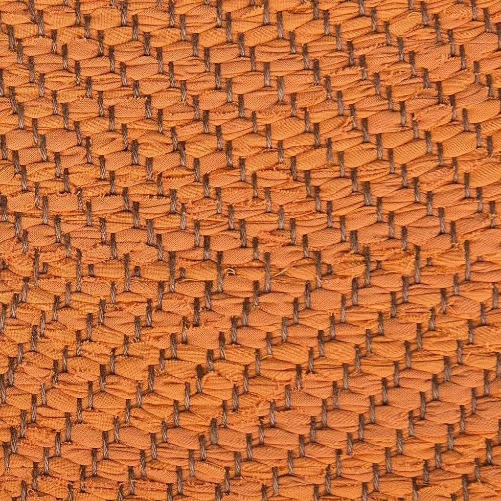 <p>Herringbone, orange mix 260, 262; yarn - brown</p>
