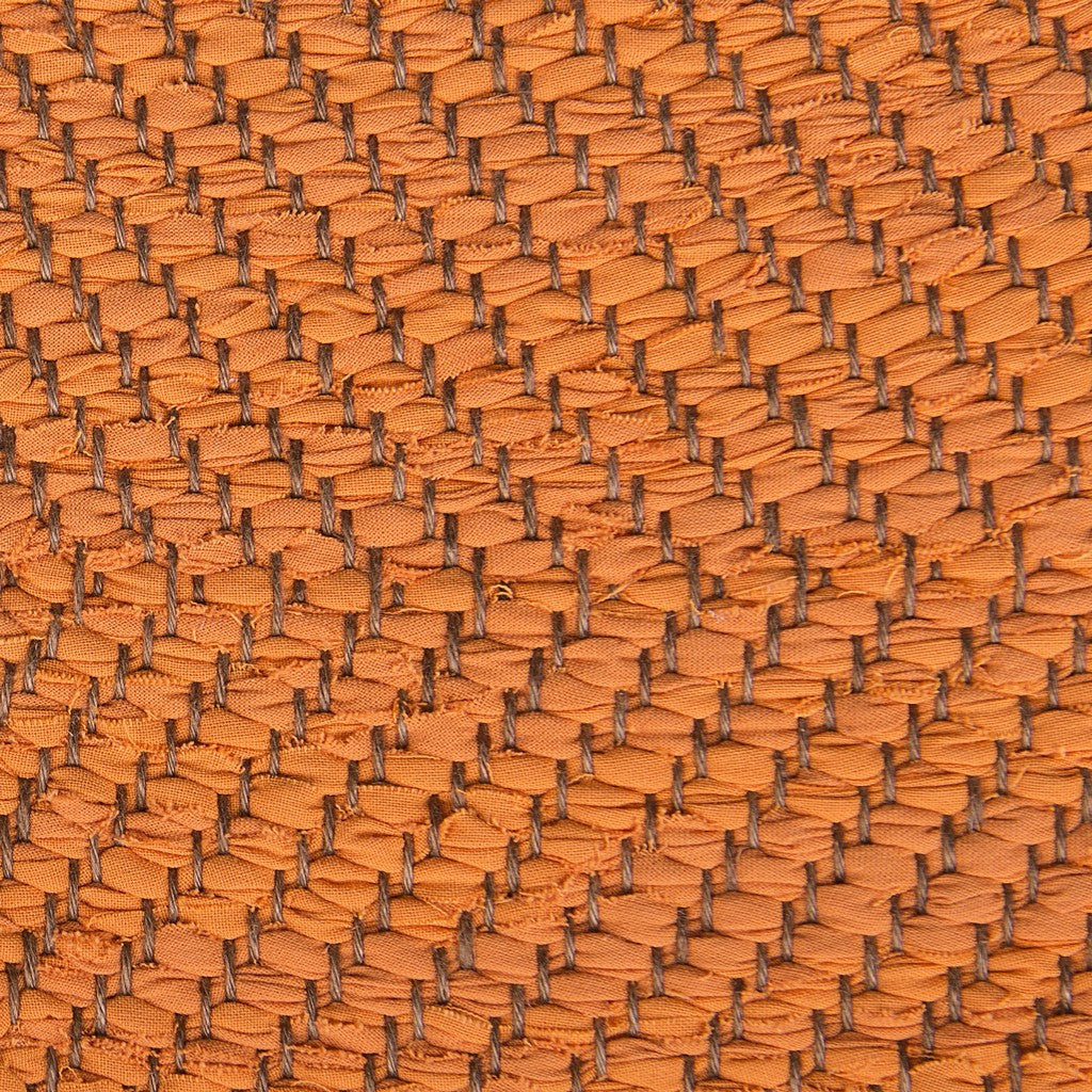 <p>Herringbone, orange mix 260, 262 on the brown yarn</p>