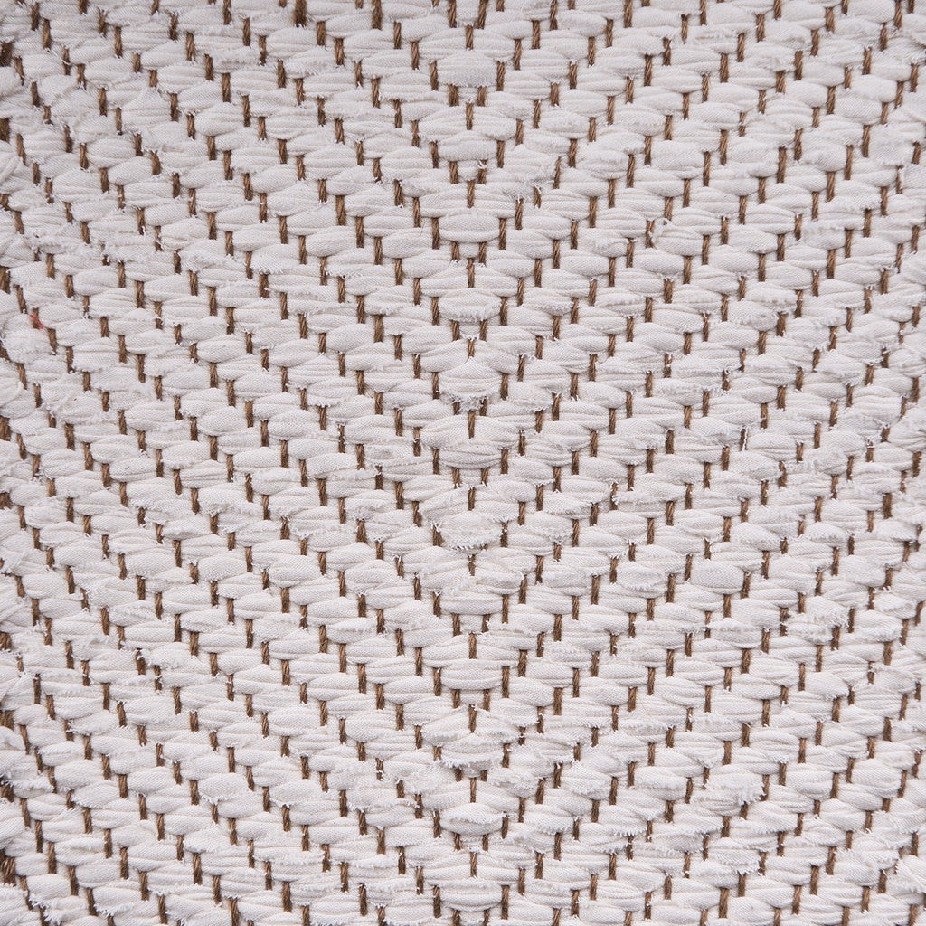 Vertical Herringbone, white 104; brown yarn <a href="/wp/wp-content/gallery/collection-white/11.jpg">Click to large</a>