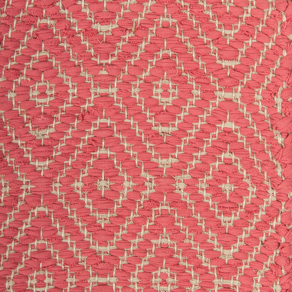 <p>Dual Diamond Twill, main pink 381, inside beige 2200; natural yarn</p>
