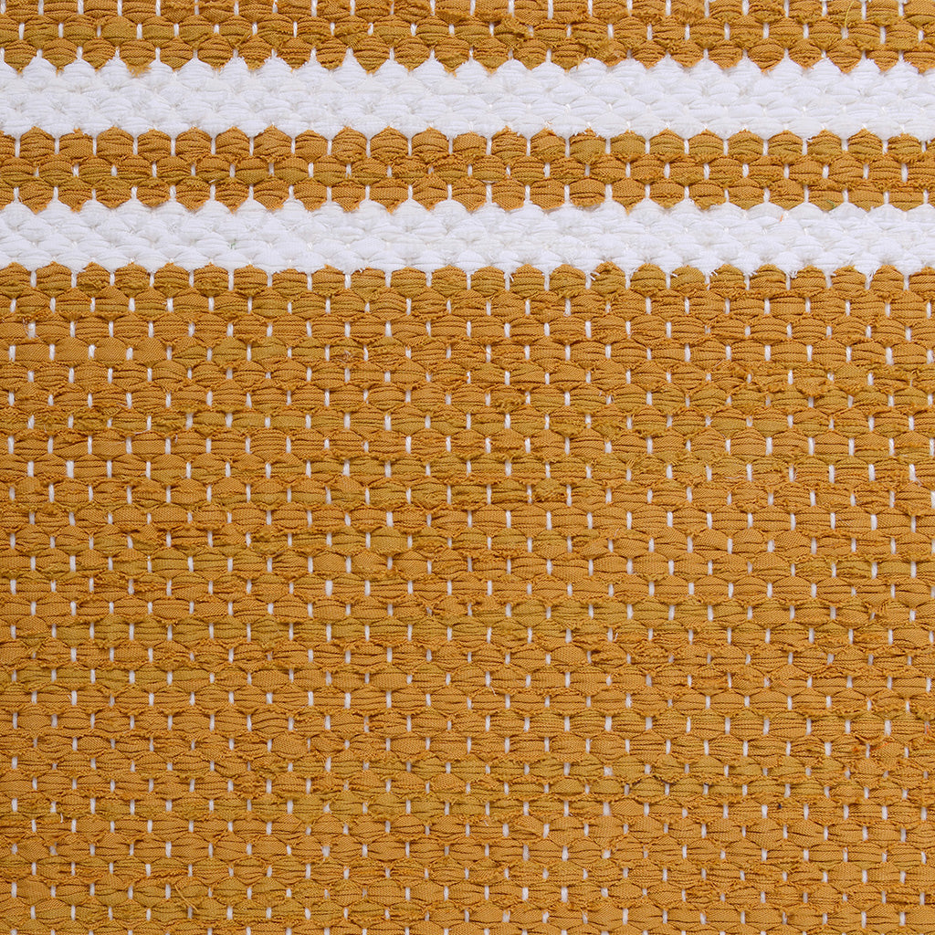 Single Weave Striped, yellow mix 266, 266/2, stripes white mix 100, 101; white yarn <a href="/wp/wp-content/gallery/collection-stripes/3_1024.jpg">Click to large</a>