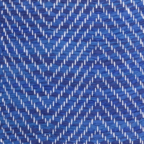 Vertical Herringbone, small turn (5 sm), blue mix 531, 516, 509, 520; yarn - white <a href="/wp/wp-content/gallery/collection-barbados/1_0.jpg">Click to large</a>