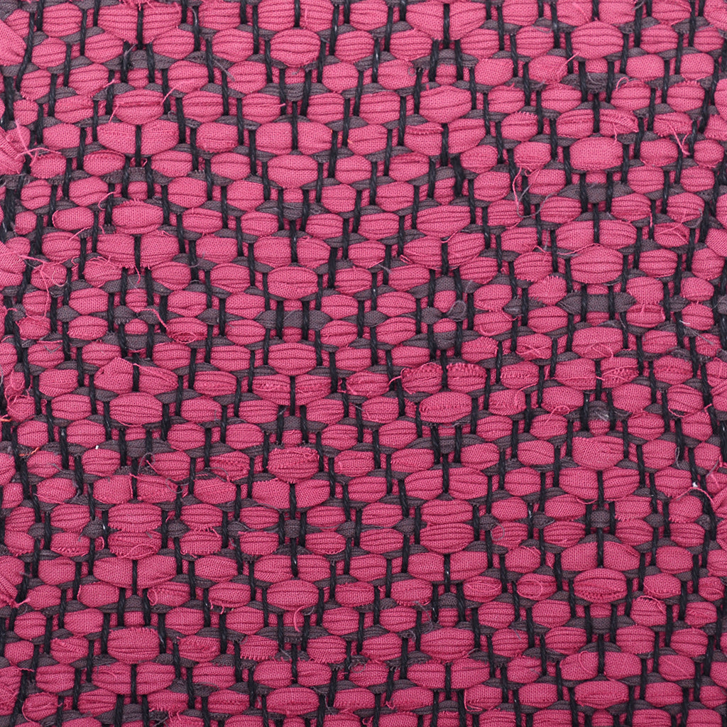 <p>Dual Diamond Twill, main crimson 356, minority purple 396; black yarn</p>