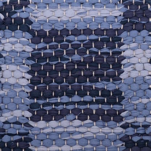 Double Weave Chequered, 1 sq. - light blue 169, 174, 2 sq. - dark blue 170 (40%), 538 (50%), 169 (10%); natural yarn <a href="/wp/wp-content/gallery/collection-checked/23.jpg">Click to large</a>