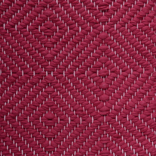 <p>Big Diamond Twill, pink H480 on the white yarn</p>