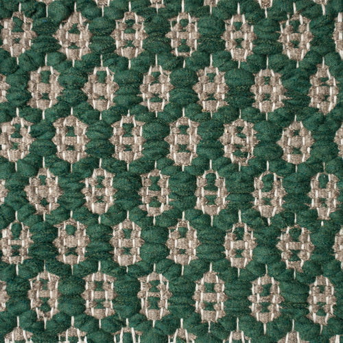 <p>Honeycombs, main dark green 0509, inside beige 0529 on the natural yarn</p>