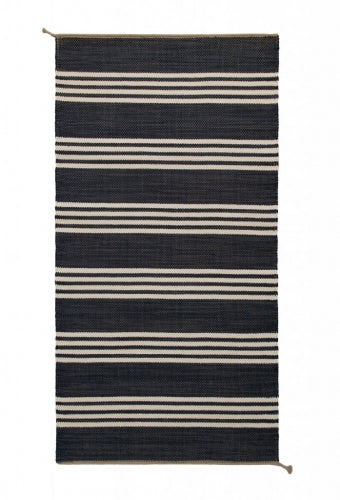 <p>Single Weave Striped, blue mix 541, 522, white mix 101, 100; yarn - natural</p>